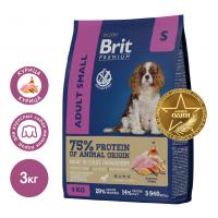 Brit Premium Dog Adult Small (курица) в зоомагазине Лепшы Сябар