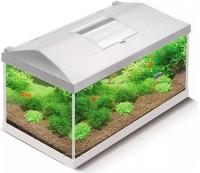 Aquael Аквариум Leddy 75 белый 75x35x40 см., прямоугольный, 105 л в зоомагазине Лепшы Сябар