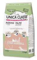 Unica Classe Ageing Feline Star Hairball (курица) в зоомагазине Лепшы Сябар