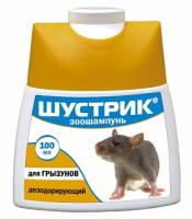 Шампунь "Шустрик" дезодорирующий, 100 мл в зоомагазине Лепшы Сябар