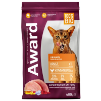 Award Cat Urinary (курица) в зоомагазине Лепшы Сябар