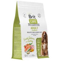 Brit Care Dog Adult M Healthy Skin&Shiny Coat (лосось, индейка) в зоомагазине Лепшы Сябар