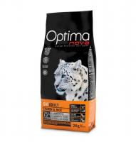 Optima Nova Cat Adult (лосось, рис) в зоомагазине Лепшы Сябар