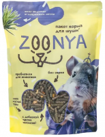Zoonya Корм для шиншилл, 500 г в зоомагазине Лепшы Сябар