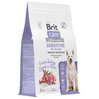 Brit Care Dog Adult Sensitive Healthy Digestion (индейка, ягненок) в зоомагазине Лепшы Сябар