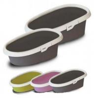 Georplast туалет Lettiera Minou Mini Grigio S. + Corn в зоомагазине Лепшы Сябар