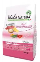 Unica Natura Unico Mini (сыровяленая ветчина, рис, картофель) в зоомагазине Лепшы Сябар