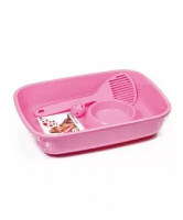 Georplast 2 Набор (лоток, совок, миска, игрушка) WELCOME kit в зоомагазине Лепшы Сябар