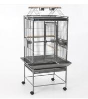 Клетка "SAVIC" для попугаев "Hamilton playpen", 60см x 55см x 158см, тёмно-серый в зоомагазине Лепшы Сябар