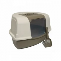 Bergamo туалет-бокс угловой формы с фильтром ARIEL CORNER в зоомагазине Лепшы Сябар