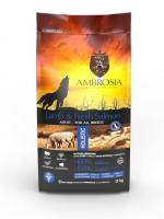 AMBROSIA GRAIN FREE Adult All Breeds (ягненок, лосось) в зоомагазине Лепшы Сябар