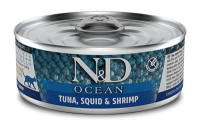 Farmina N&D Cat Ocean (тунец, кальмар, креветки) в зоомагазине Лепшы Сябар