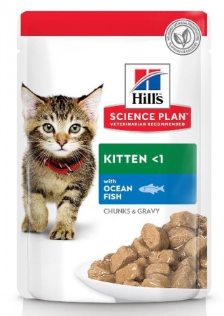 Hill's Science Plan Kitten (океаническая рыба), 85 г в зоомагазине Лепшы Сябар
