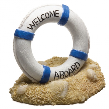 Грот "Спасательный круг" в зоомагазине Лепшы Сябар