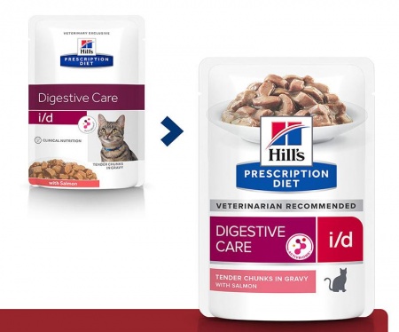 Hill's i/d Digestive Care (лосось), 85 г в зоомагазине Лепшы Сябар