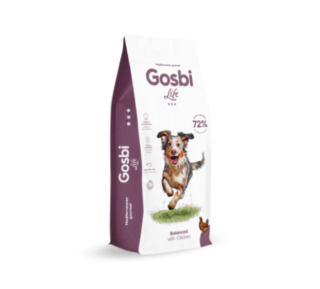 Gosbi Life Dog Balanced (курица) в зоомагазине Лепшы Сябар