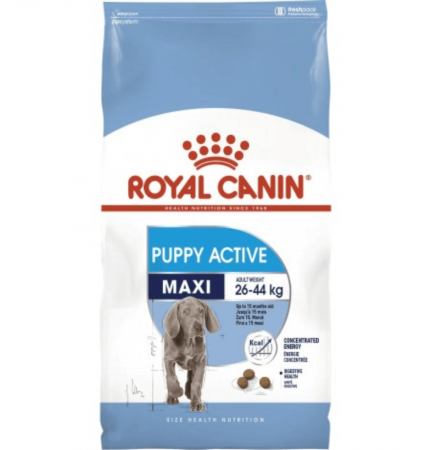 Royal Canin Maxi Puppy Active в зоомагазине Лепшы Сябар