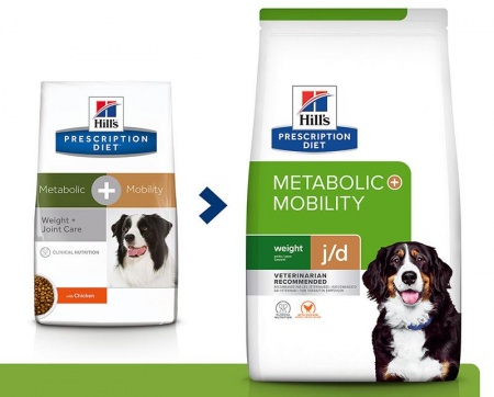 Hill's Prescription Diet Metabolic + Mobility Weight (курица) в зоомагазине Лепшы Сябар