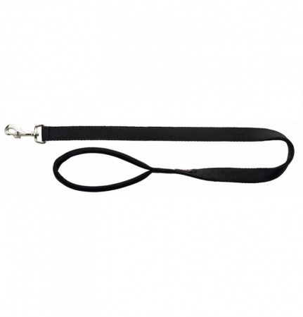 Поводок TRIXIE Premium Leash, черный в зоомагазине Лепшы Сябар