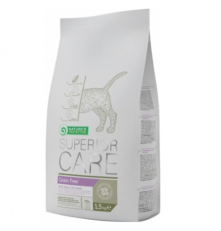 Nature's Protection Superior Care Grain Free (птица) в зоомагазине Лепшы Сябар