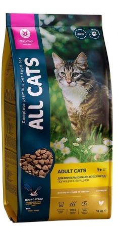 All Cats (курица) в зоомагазине Лепшы Сябар