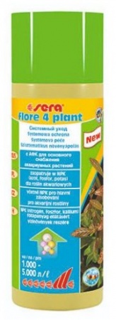 Sera Удобрение для растений "Flore 4 Plant", 250 мл в зоомагазине Лепшы Сябар