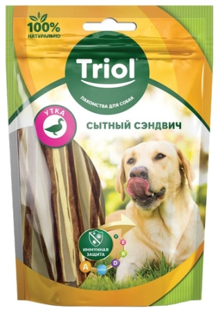 Сытный сэндвич из утки, 70 г в зоомагазине Лепшы Сябар