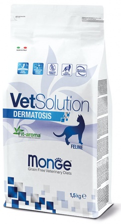 Monge VetSolution Cat Dermatosis в зоомагазине Лепшы Сябар