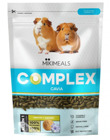 MIKIMEALS Complex Корм для морских свинок, 500 г в зоомагазине Лепшы Сябар